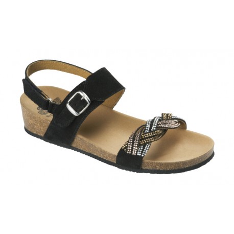 SCHOLL EVELYNE SANDAL NOIR