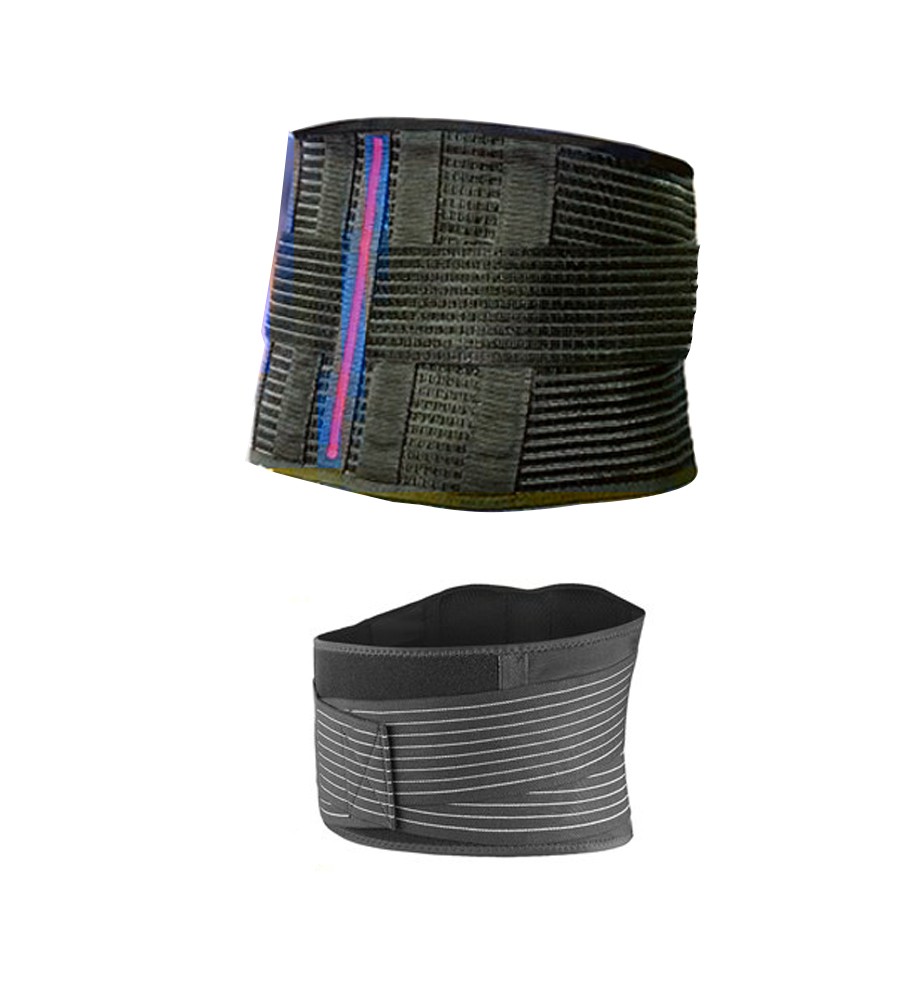 Ceinture lombraire double serrage