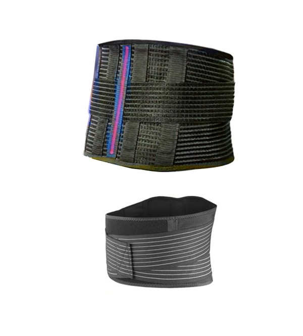 Ceinture lombraire double serrage
