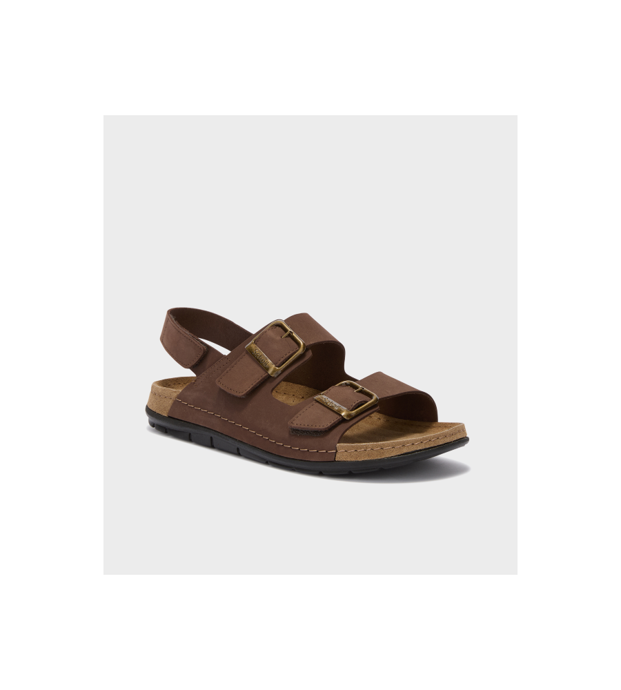 ABERDEEN MAN SANDAL MARRON