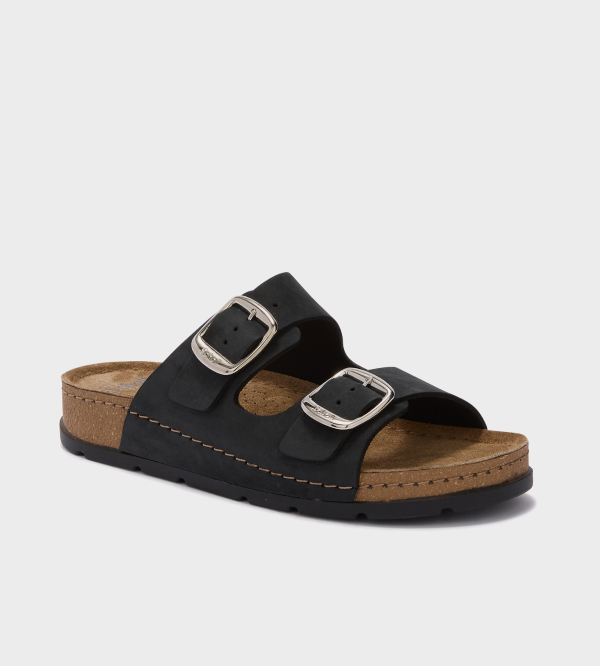 BORA 2 BUCKLES NOIR