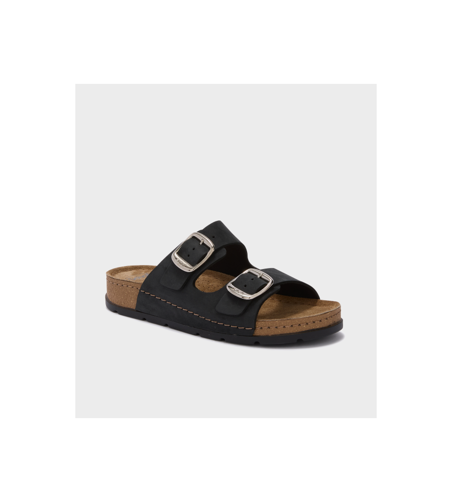 BORA 2 BUCKLES NOIR