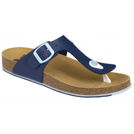 SCHOLL SPIKEY SS7 BLEU MARINE / BLEU CLAIRE