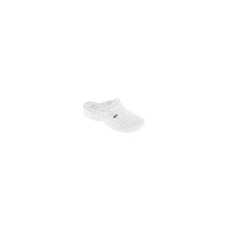 SCHOLL CLOG RACY BLANC