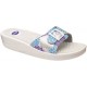 SCHOLL NEW MASSAGE ARGENT MULTI BLANC